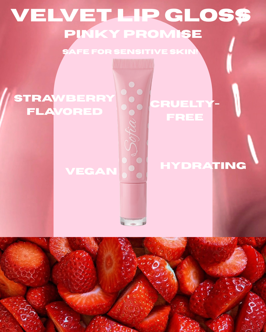 Velvet Lip Gloss - Pink Promise