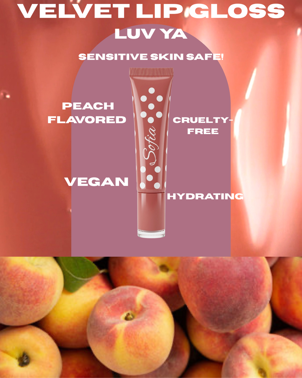 Velvet Lip gloss - Luv ya