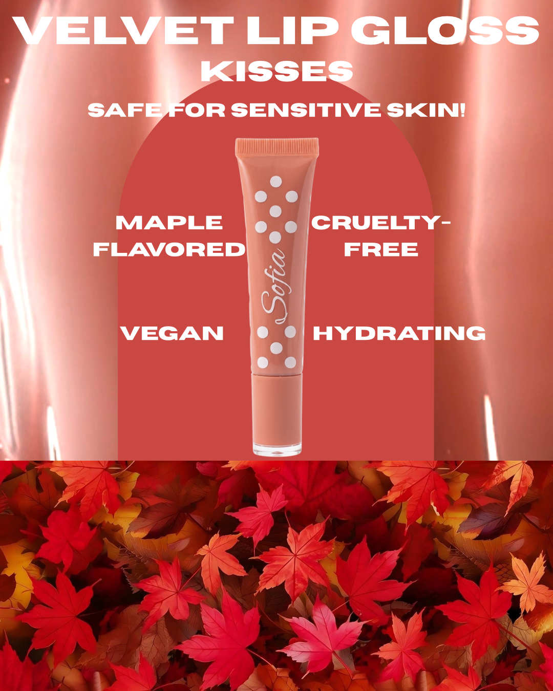 Velvet Lip Gloss - Kisses