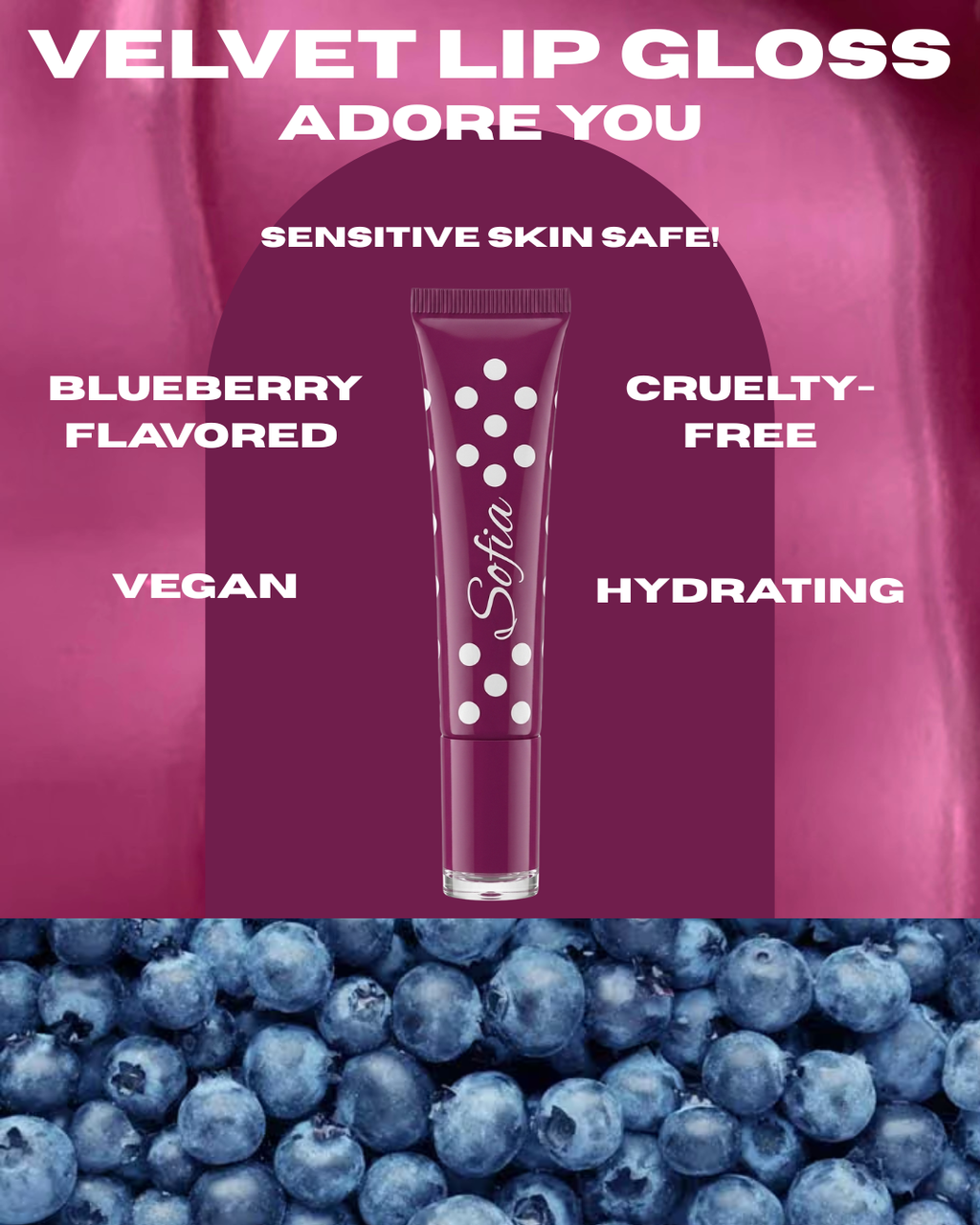 Velvet Lip Gloss - Adore you